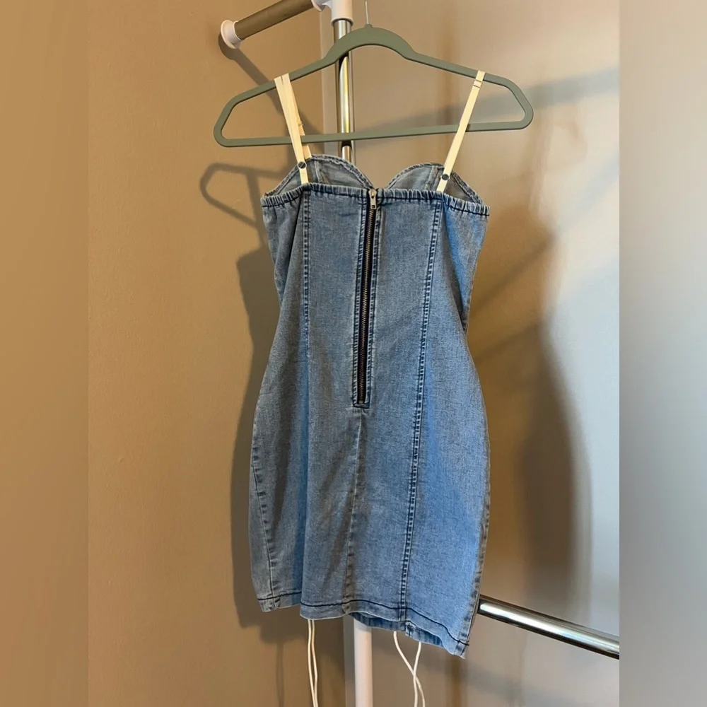 Drawstring Mini Dress - Picture 5 of 5